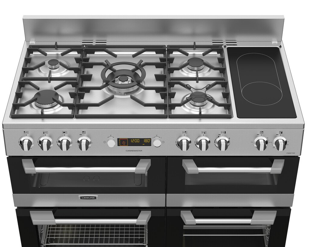 Leisure CS110F722X 110cm Dual Fuel Range Cooker with Three Ovens - Image 2