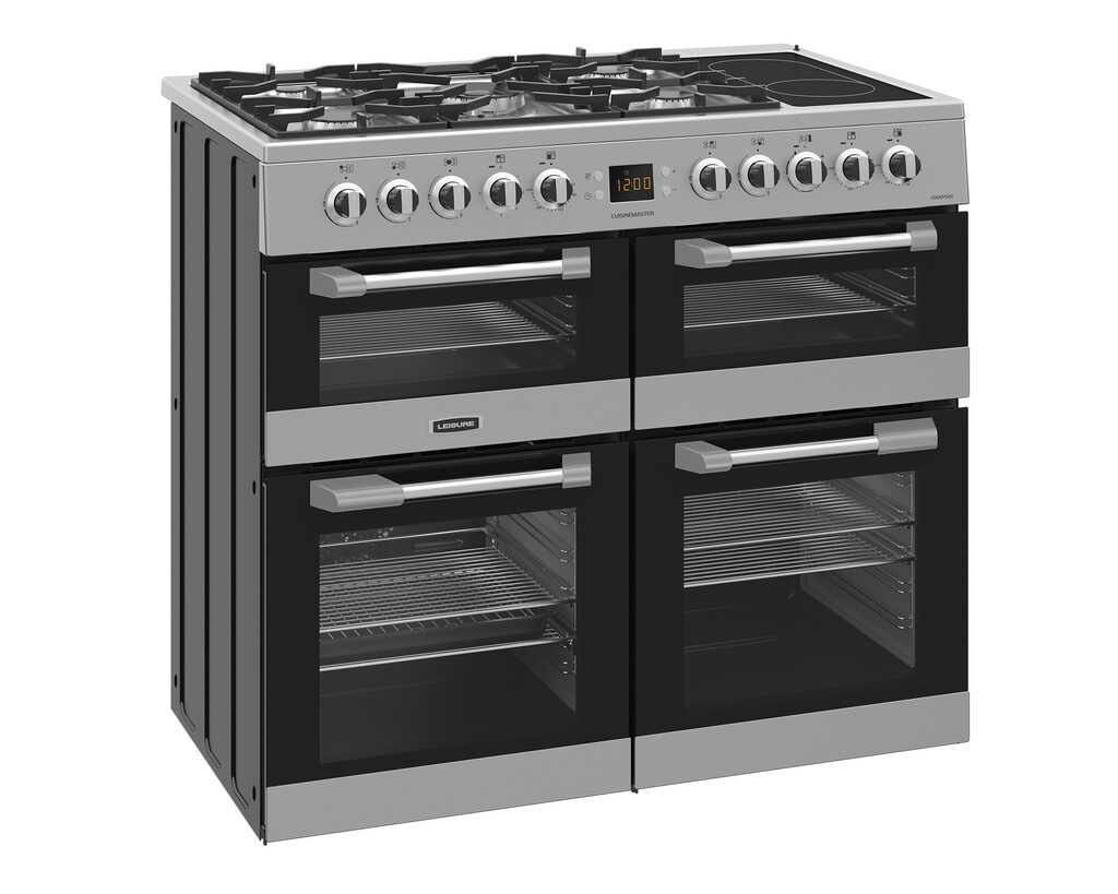 Leisure CS100F520X 100cm Dual Fuel Range Cooker with Three Ovens - Image 4