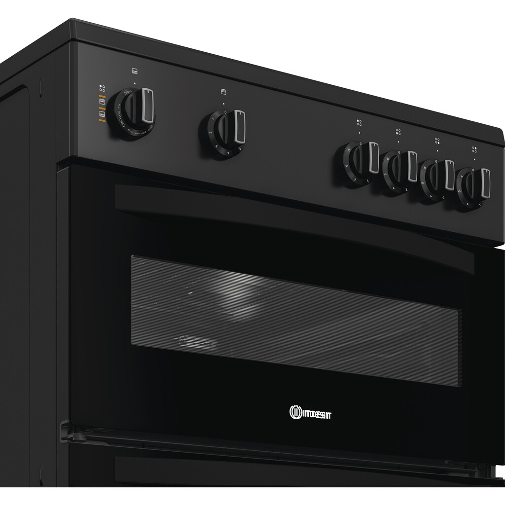 Indesit ITE6VMB Electric Ceramic hob Black - Image 4