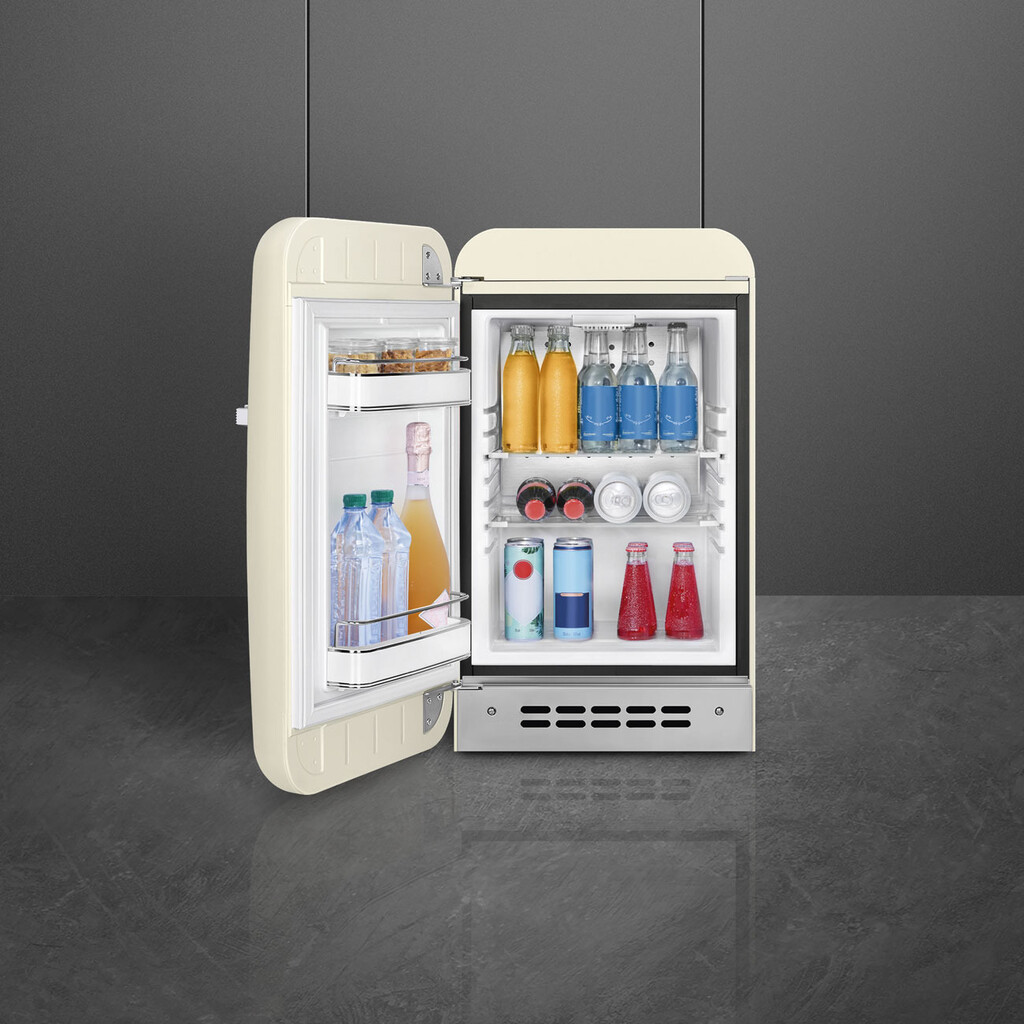 Smeg FAB5LCR6 fridge Freestanding 34 L Cream - Image 6