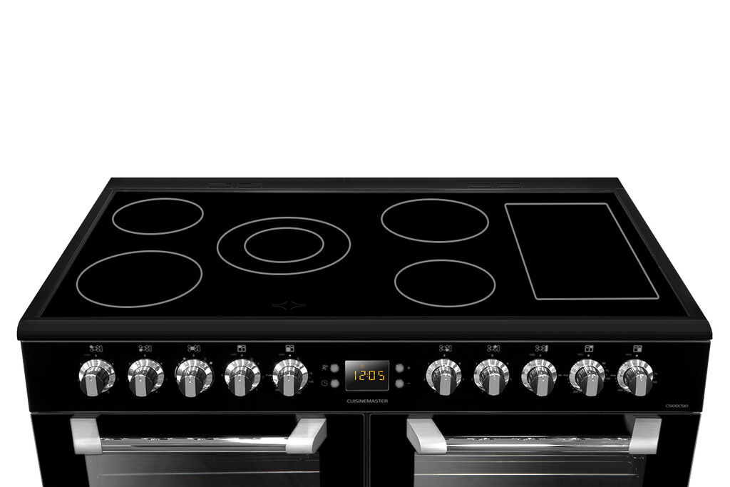Leisure CS100C510K 100cm Electric Range Cooker with Three Ovens - Image 3