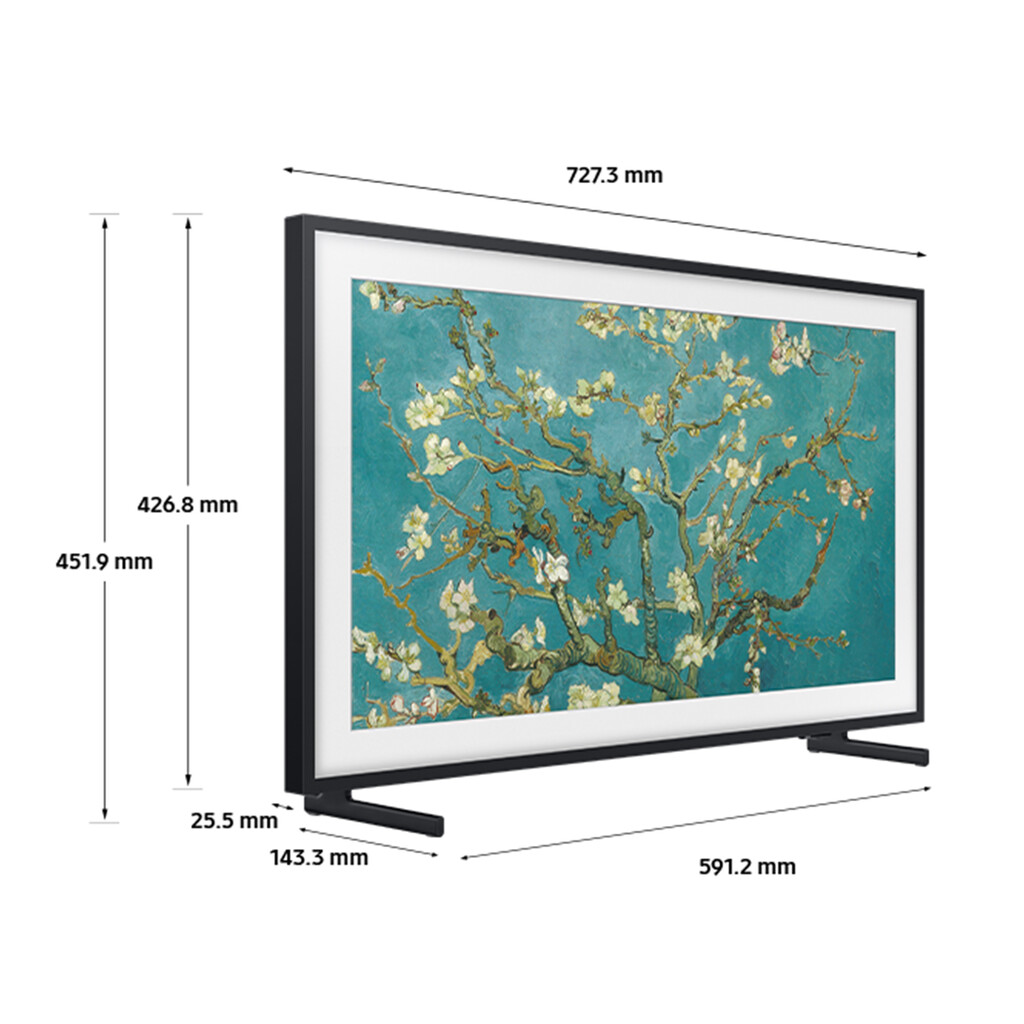 Samsung The Frame QE32LS03CBUXXU TV 81.3 cm (32") Full HD Wi-Fi Black - Image 2