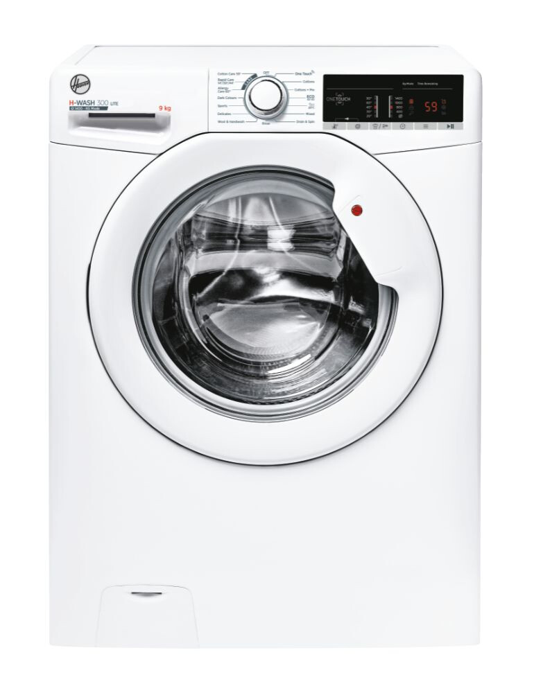 Hoover H-WASH 300 LITE H3W 49TE/1-80 washing machine Front-load 9 kg 1400 RPM White