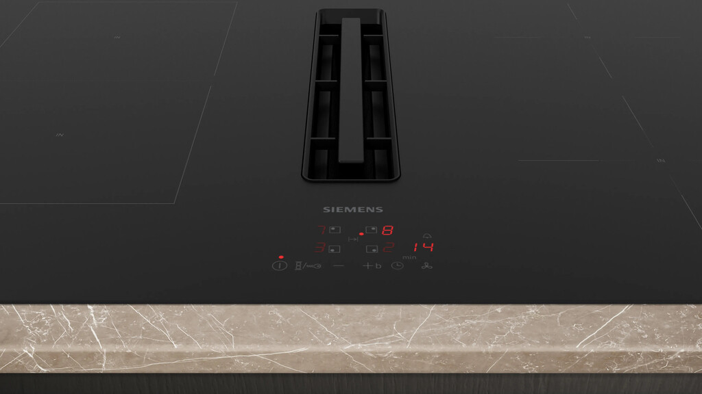 Siemens iQ500 ED811BS16E hob Black Built-in 80 cm Zone induction hob 4 zone(s) Built-in hood - Image 4