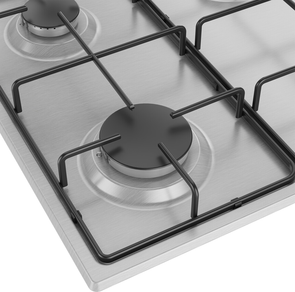 Beko CIHYG21SX 60cm Gas Hob with Side Knob Controls - Image 6