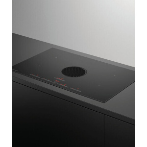 Fisher & Paykel CID834DTB4 hob Black Built-in 83 cm Zone induction hob 4 zone(s) Built-in hood