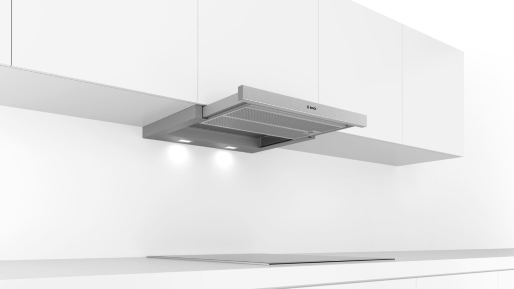Bosch Serie 4 DFS067A51B cooker hood Semi built-in (pull out) Silver 399 m³/h - Image 3