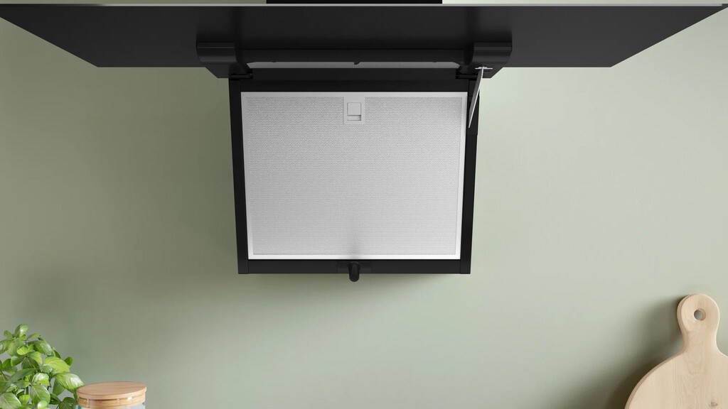 Bosch Serie 4 DWK87FN60B cooker hood Wall-mounted Black 431 m³/h - Image 6
