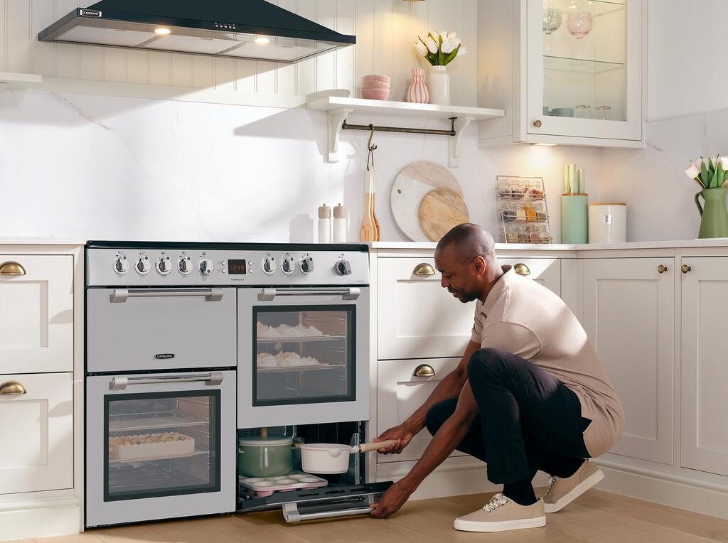 Leisure CK100C210S 100cm Electric Range Cooker with Five Ceramic Zones - Image 5