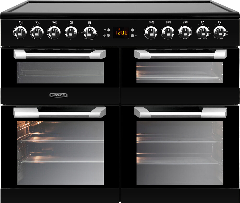 Leisure CS100C510K 100cm Electric Range Cooker with Three Ovens