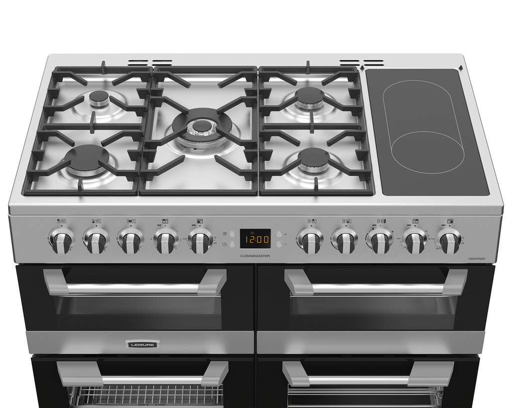 Leisure CS100F520X 100cm Dual Fuel Range Cooker with Three Ovens - Image 8
