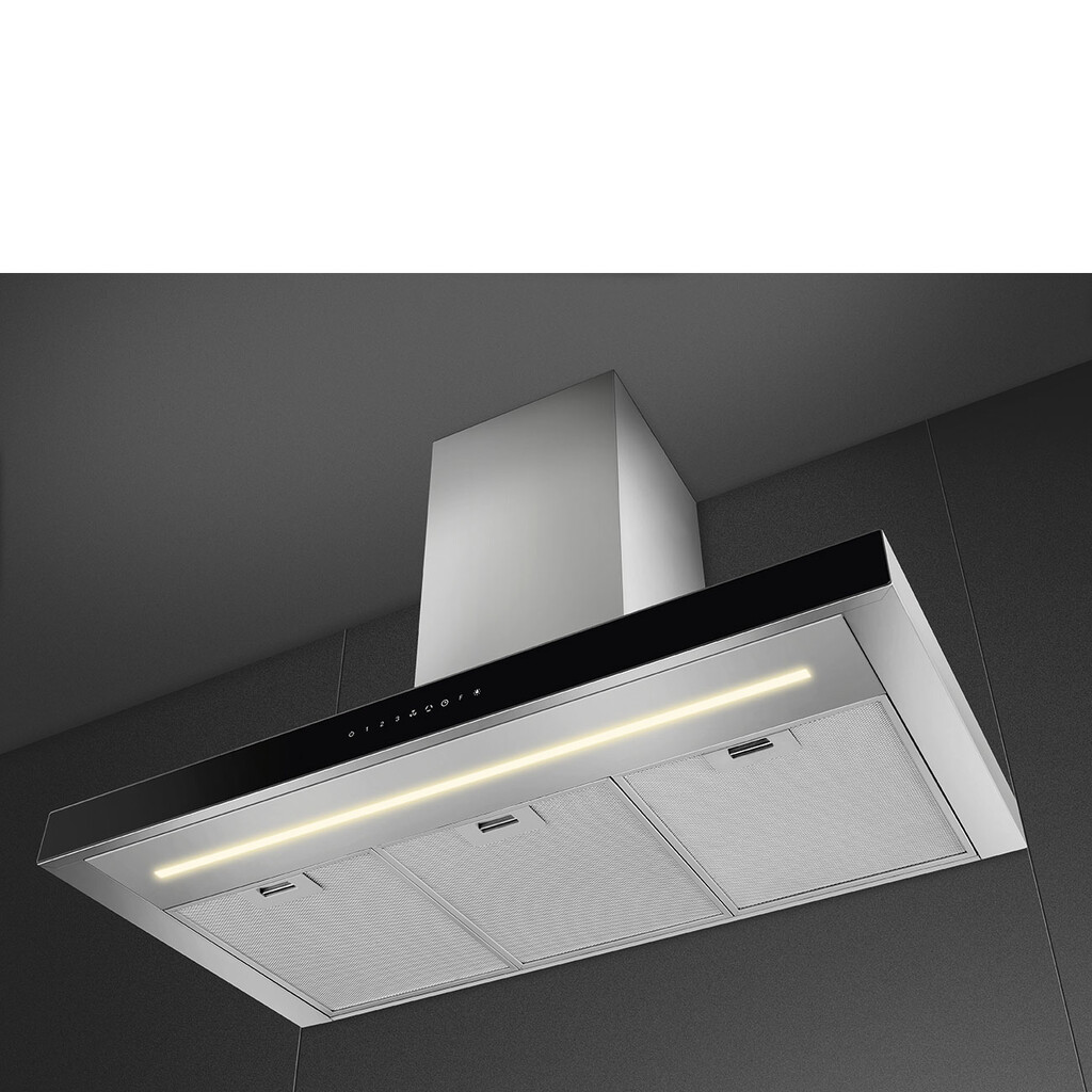 Smeg Universal Hood KBT9L4VN Stainless Steel and Glass - Image 10