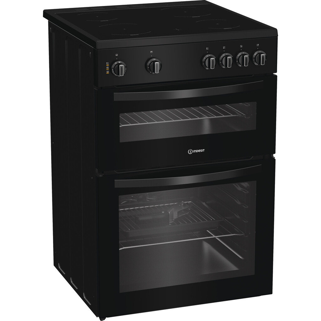 Indesit ITE6VMB Electric Ceramic hob Black - Image 3