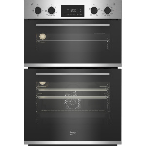 Beko CDFY22309X 90cm Built-In Double Fan Oven with Touch Contol LED Timer
