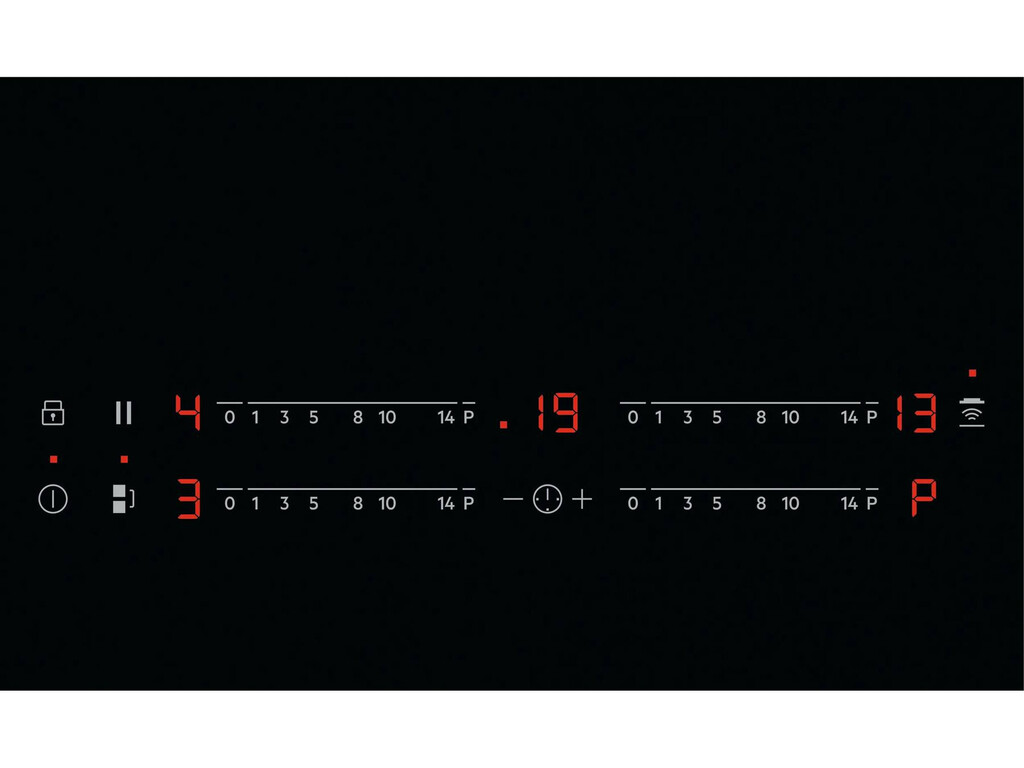 AEG IKE64441FB Black Built-in 60 cm Zone induction hob 4 zone(s) - Image 2