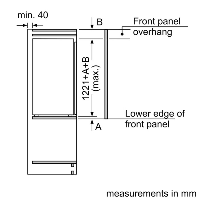 Neff KI1411SE0G fridge Built-in 204 L White - Image 7