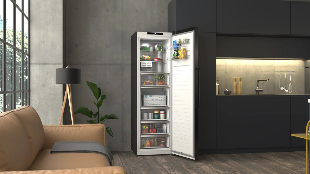 Siemens iQ500 GS36NAXCG freezer Upright freezer Freestanding 334 L Black - Image 12