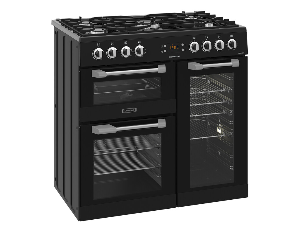 Leisure CS90F530K 90cm Dual Fuel Range Cooker with Three Ovens - Image 2