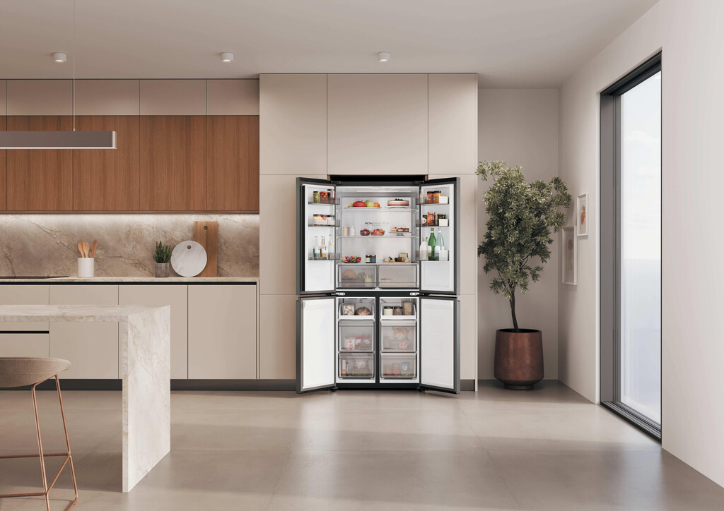 Haier 34006221 side-by-side refrigerator Freestanding 523 L Silver - Image 26