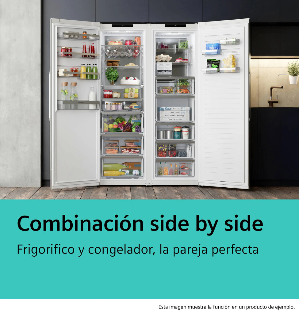 Siemens iQ500 GS36NAXCG freezer Upright freezer Freestanding 334 L Black - Image 4