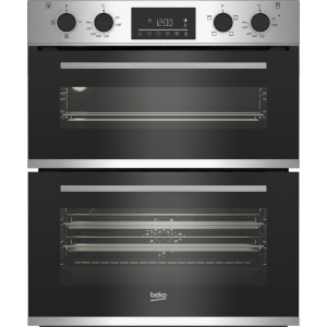 Beko CTFY22309X 72cm Built-Under Double Fan Oven with Touch Control LED Timer