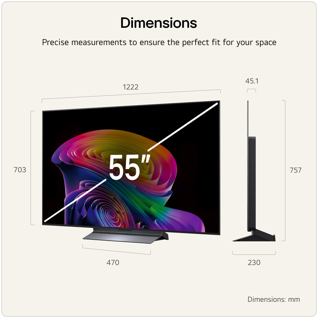 LG OLED TV 55 (UD) 139.7 cm (55") 4K Ultra HD Smart TV Wi-Fi - Image 9