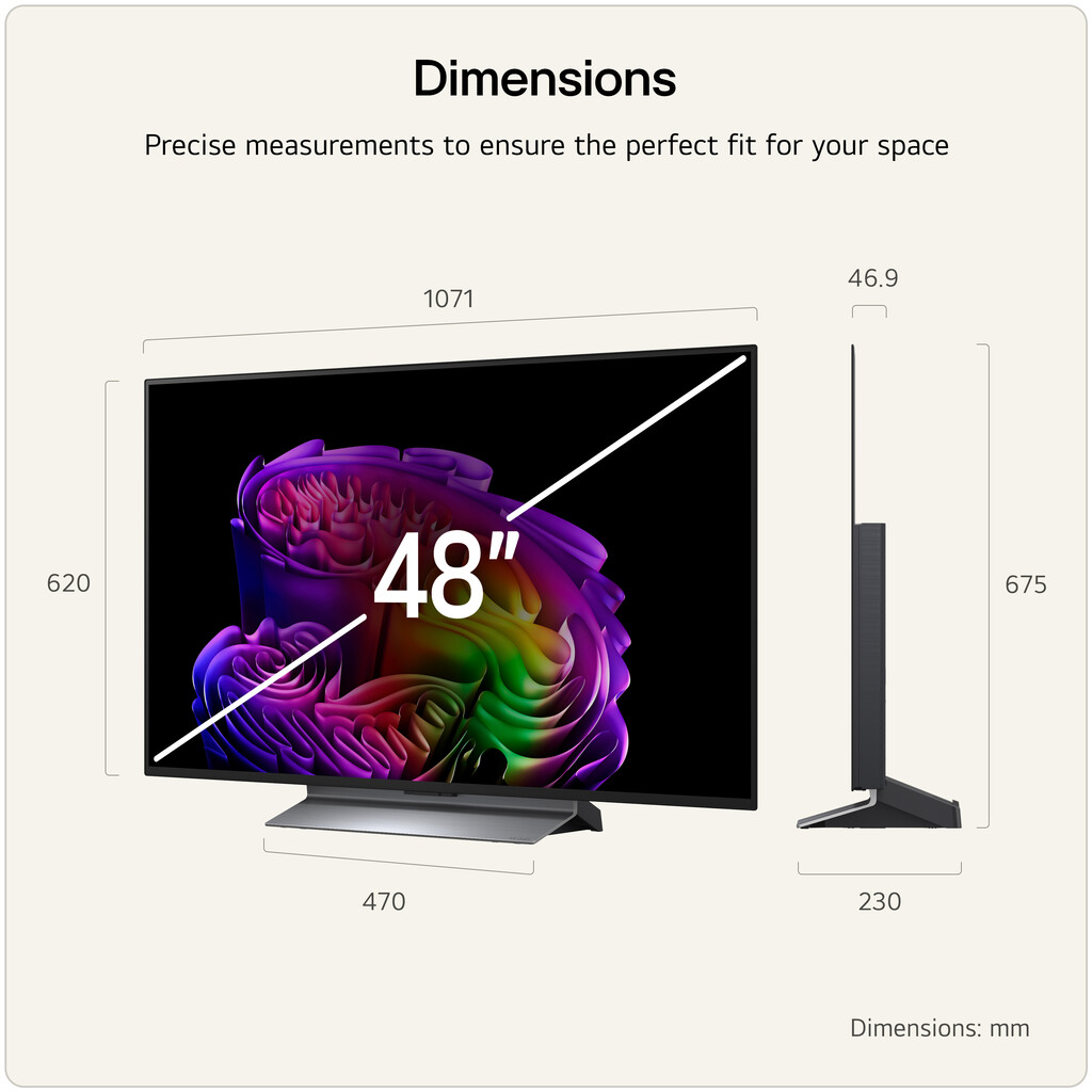 LG OLED48G66LS.AEK TV 121.9 cm (48") 4K Ultra HD Smart TV Wi-Fi - Image 3