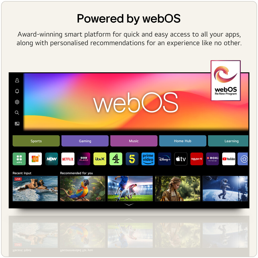 LG OLED42C66LB 42" 4K OLED evo Smart TV with Dolby Vision Dolby Atmos & webOS 106.7 cm (42") 4K Ultra HD Wi-Fi - Image 6