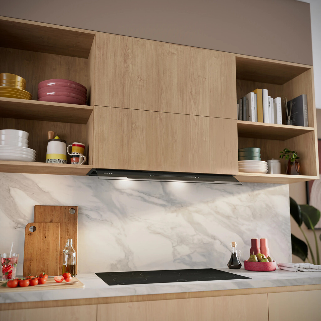 Neff D98XET2S0B cooker hood Built-in Black 427 m³/h - Image 15