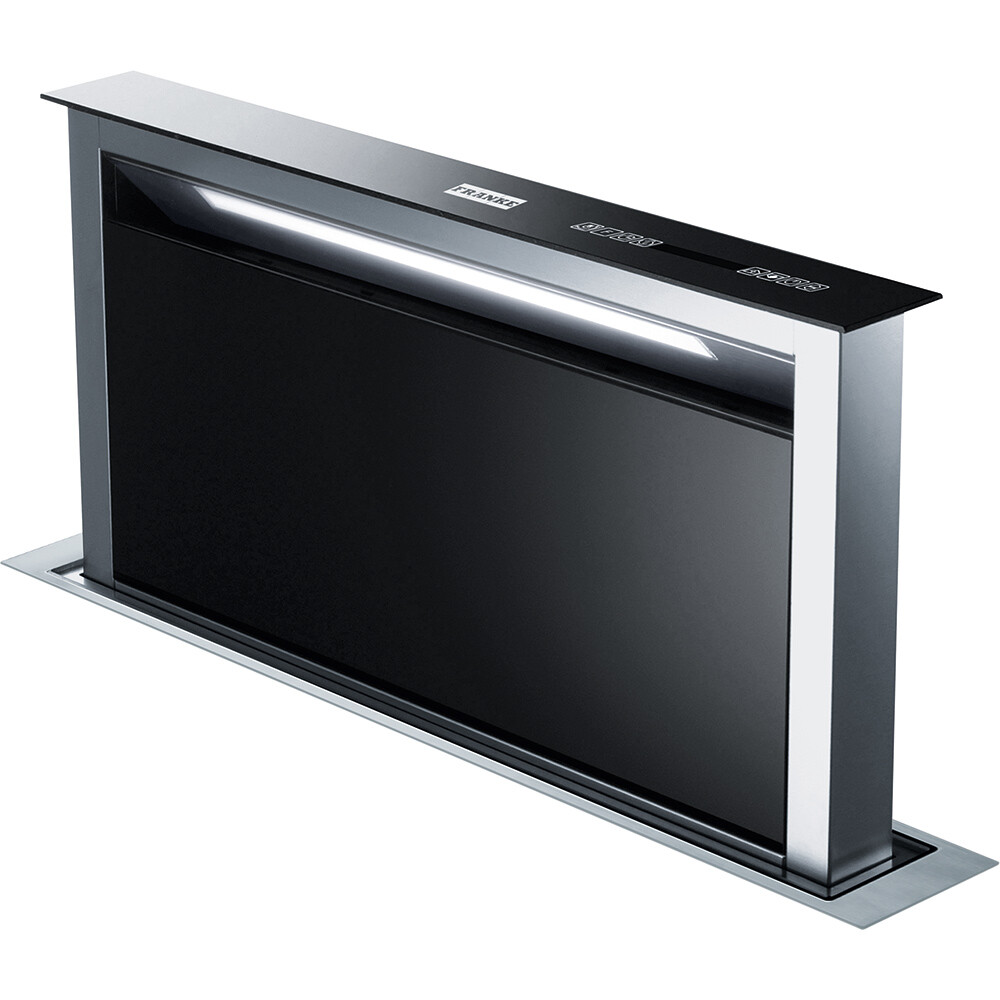 Franke FDW 908 IB XS Downdraft Black, Stainless steel 420 m³/h