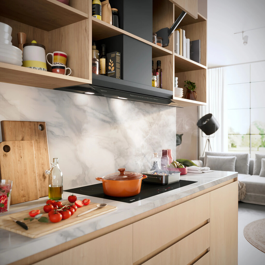 Neff D98XET2S0B cooker hood Built-in Black 427 m³/h - Image 10