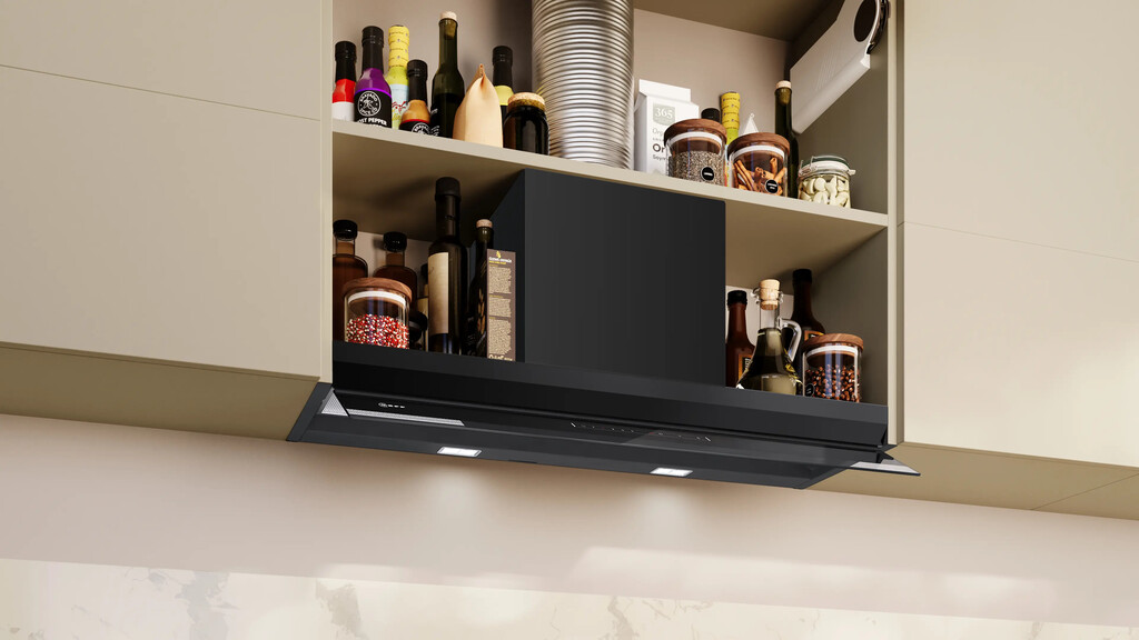 Neff D98XET2S0B cooker hood Built-in Black 427 m³/h - Image 6