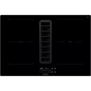 Cata CATDD77CHF 77cm Black 4 Zone Flex Vented Induction Hob Black Grille