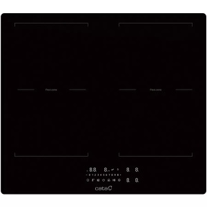 Cata CATINDE60HF 60cm Black 4 Zone 13A Flex Induction Hob Hidden Controls