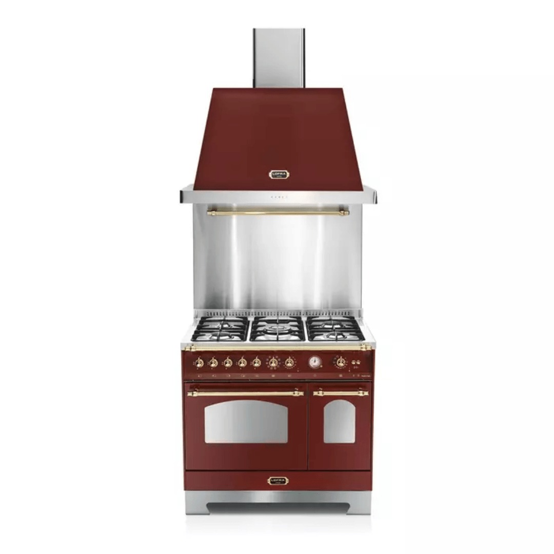 Lofra DOLCEVITA90REDBURGUNDY&BRASS